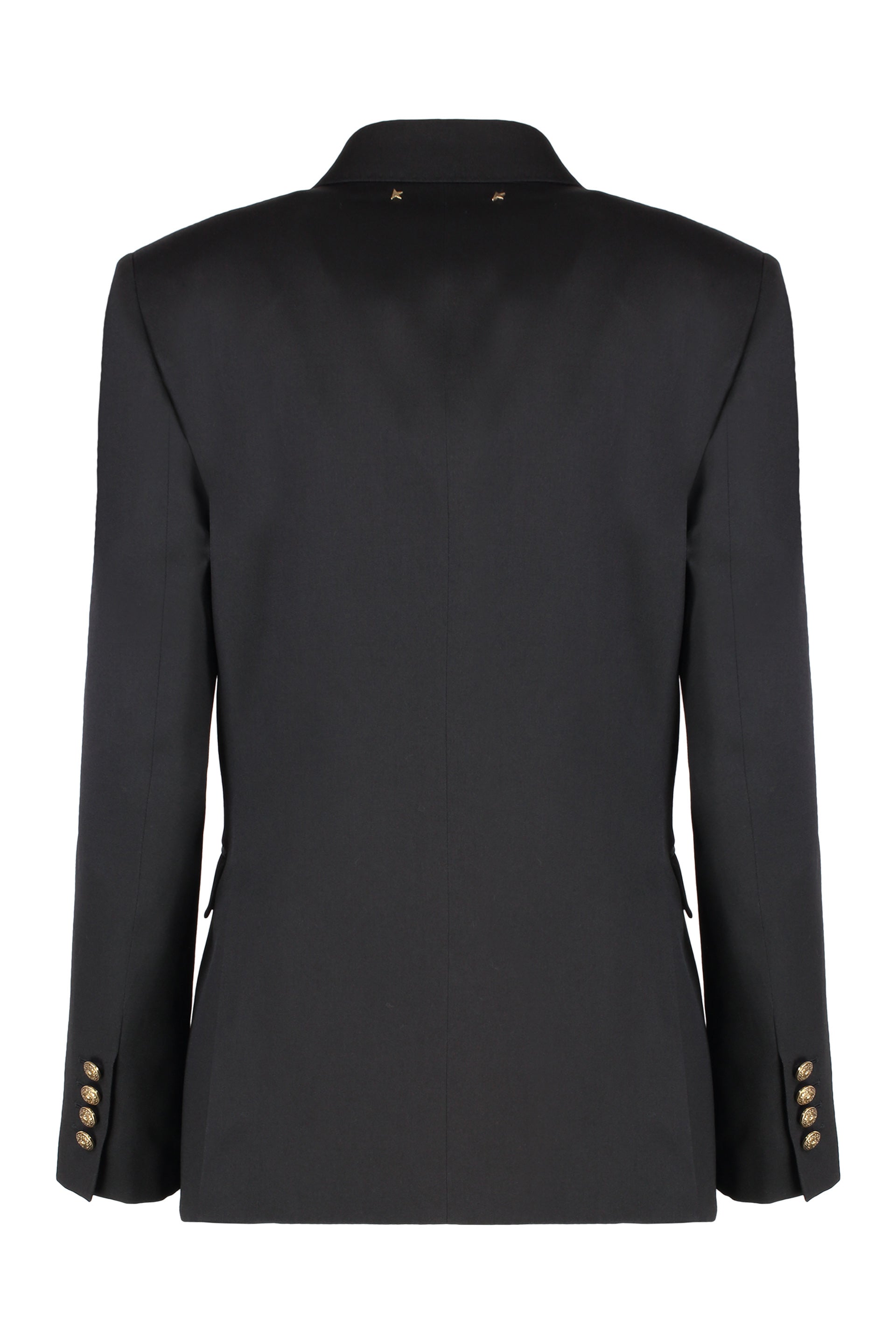 GOLDEN GOOSE Diva Double-Breasted Wool Blazer