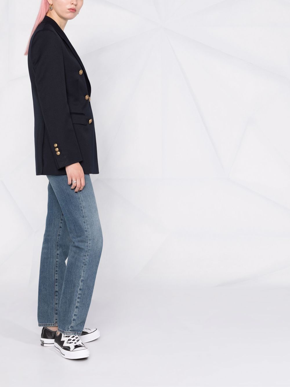 GOLDEN GOOSE Wool Blend Double-Breasted Jacket