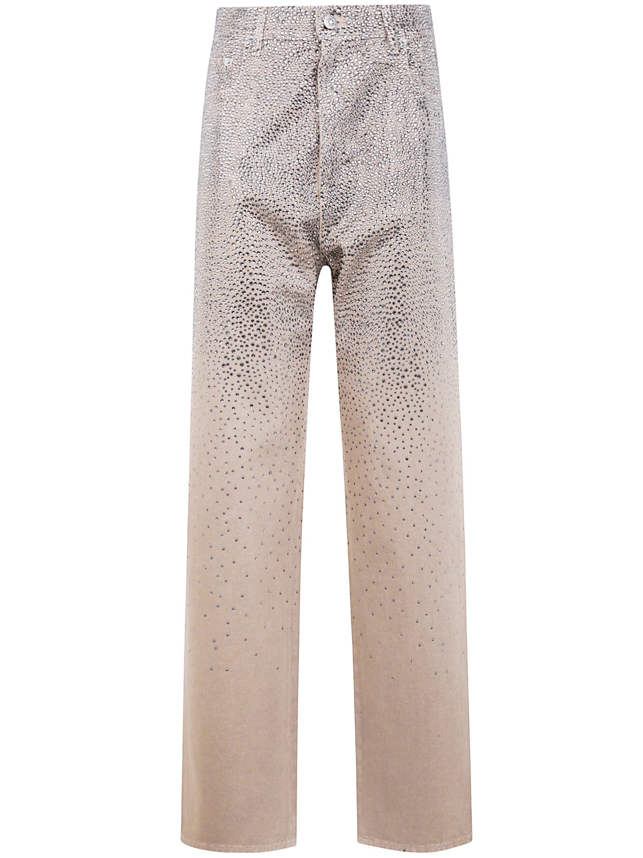 GOLDEN GOOSE Swarovski Crystal Embellished Trousers