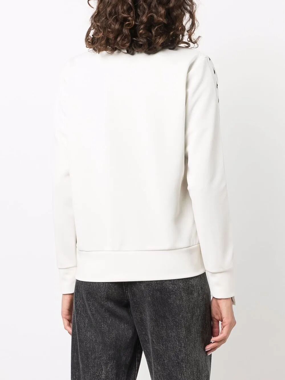 GOLDEN GOOSE Star Print Fitted Sweat Jacket