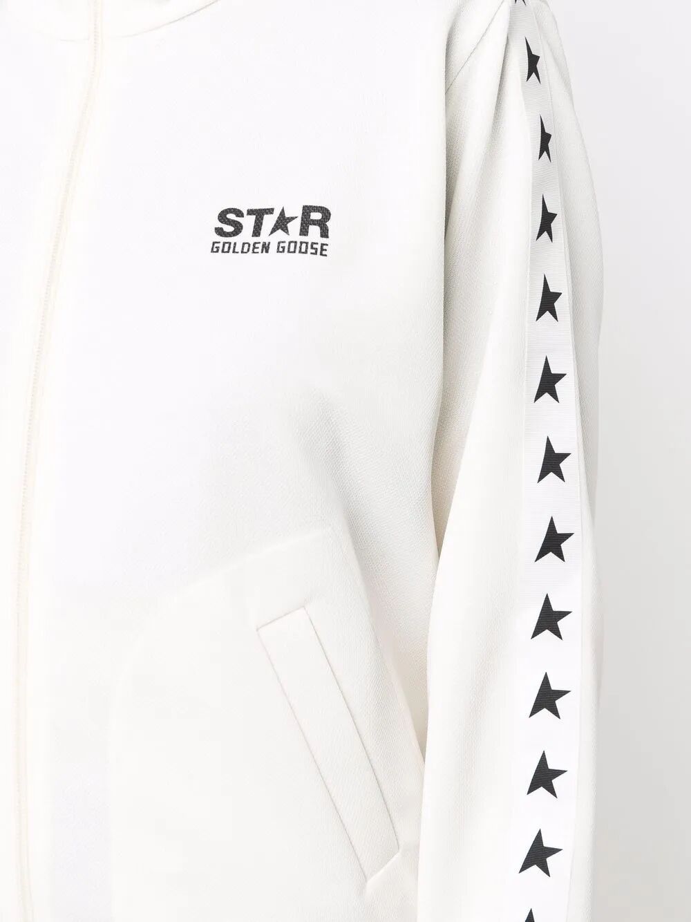 GOLDEN GOOSE Star Print Fitted Sweat Jacket