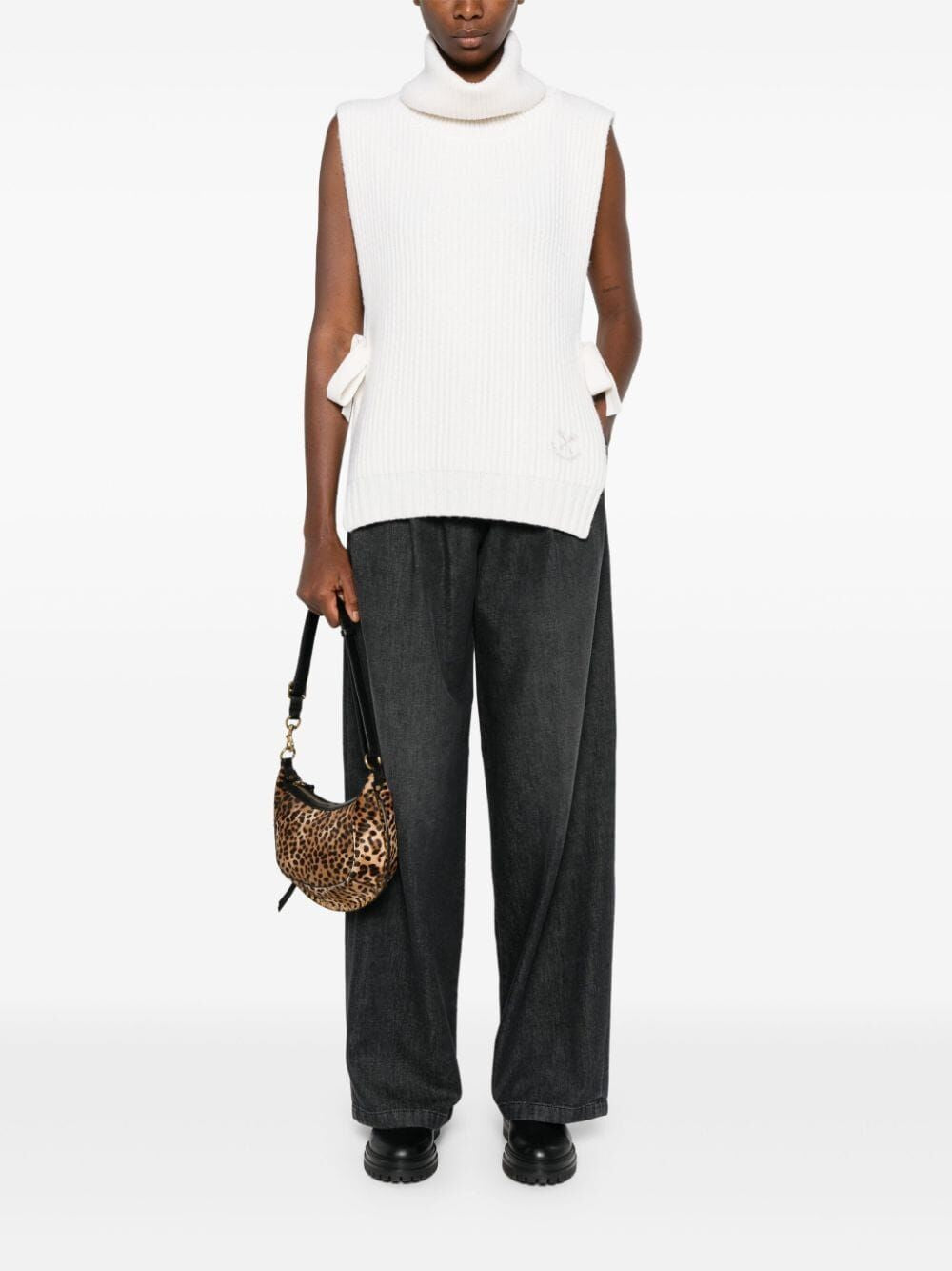 GOLDEN GOOSE Wide Leg Pant Flavia for Women