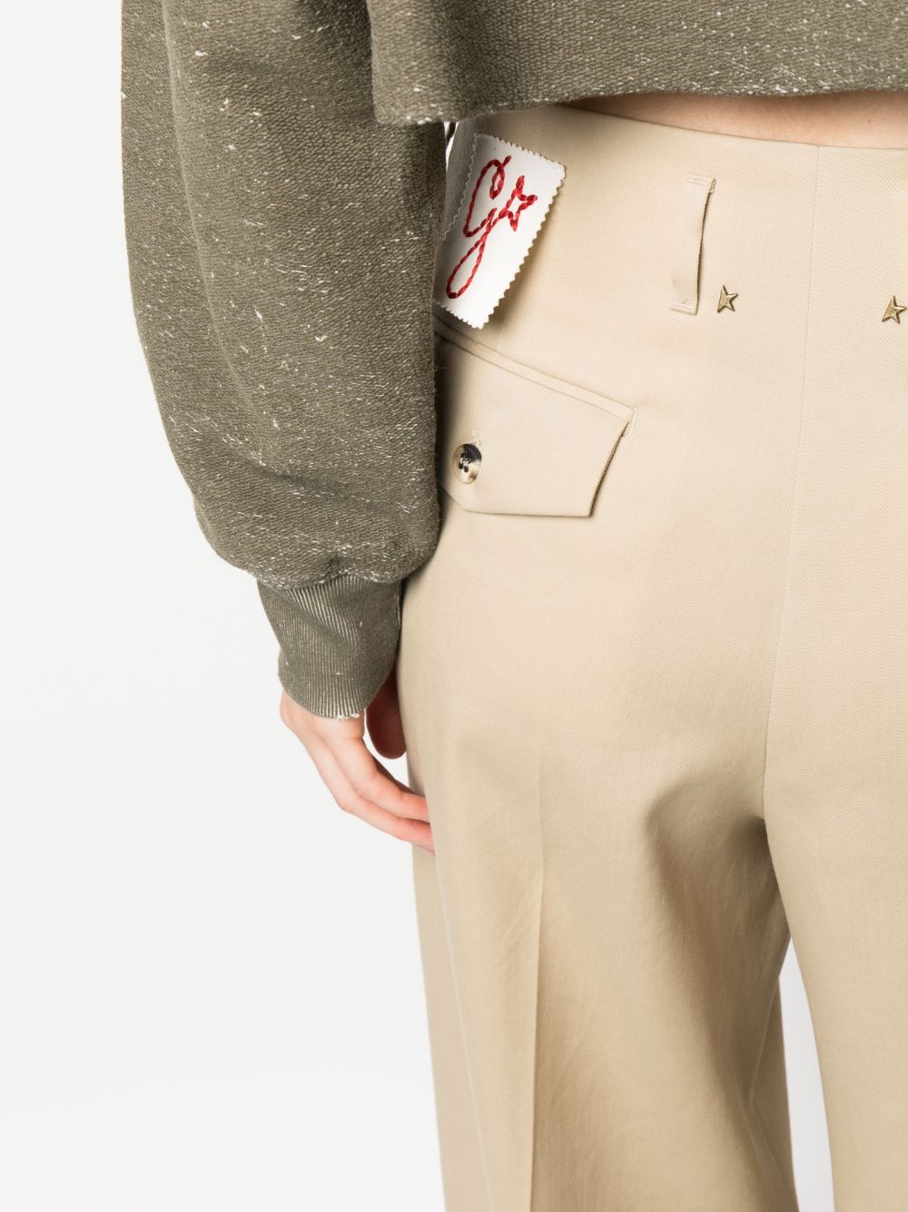 GOLDEN GOOSE Wide Leg Pants