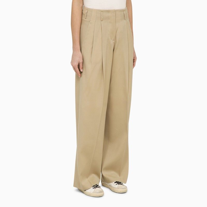 GOLDEN GOOSE High-Waist Wide-Leg Trousers