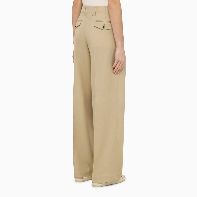 GOLDEN GOOSE High-Waist Wide-Leg Trousers