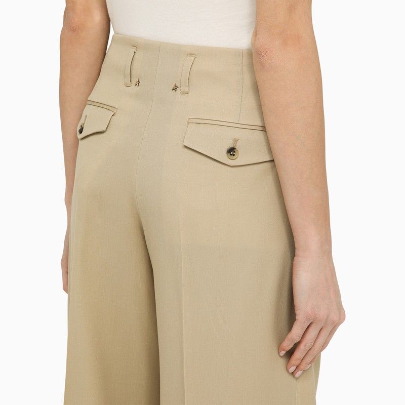 GOLDEN GOOSE High-Waist Wide-Leg Trousers