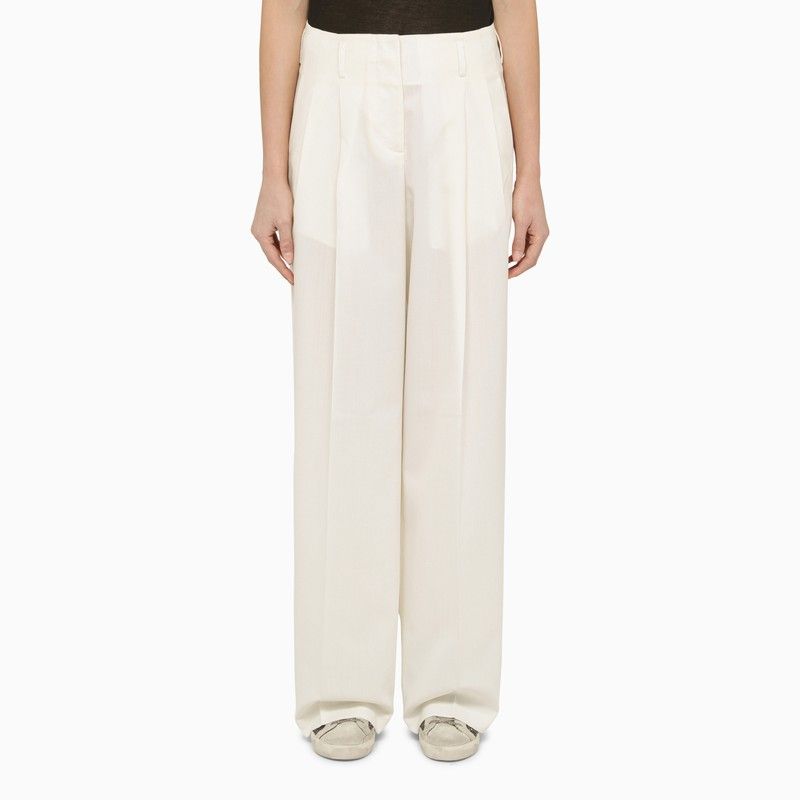 GOLDEN GOOSE Journey Women's Sartorial Pleated Flavia Pant - Mini Fit