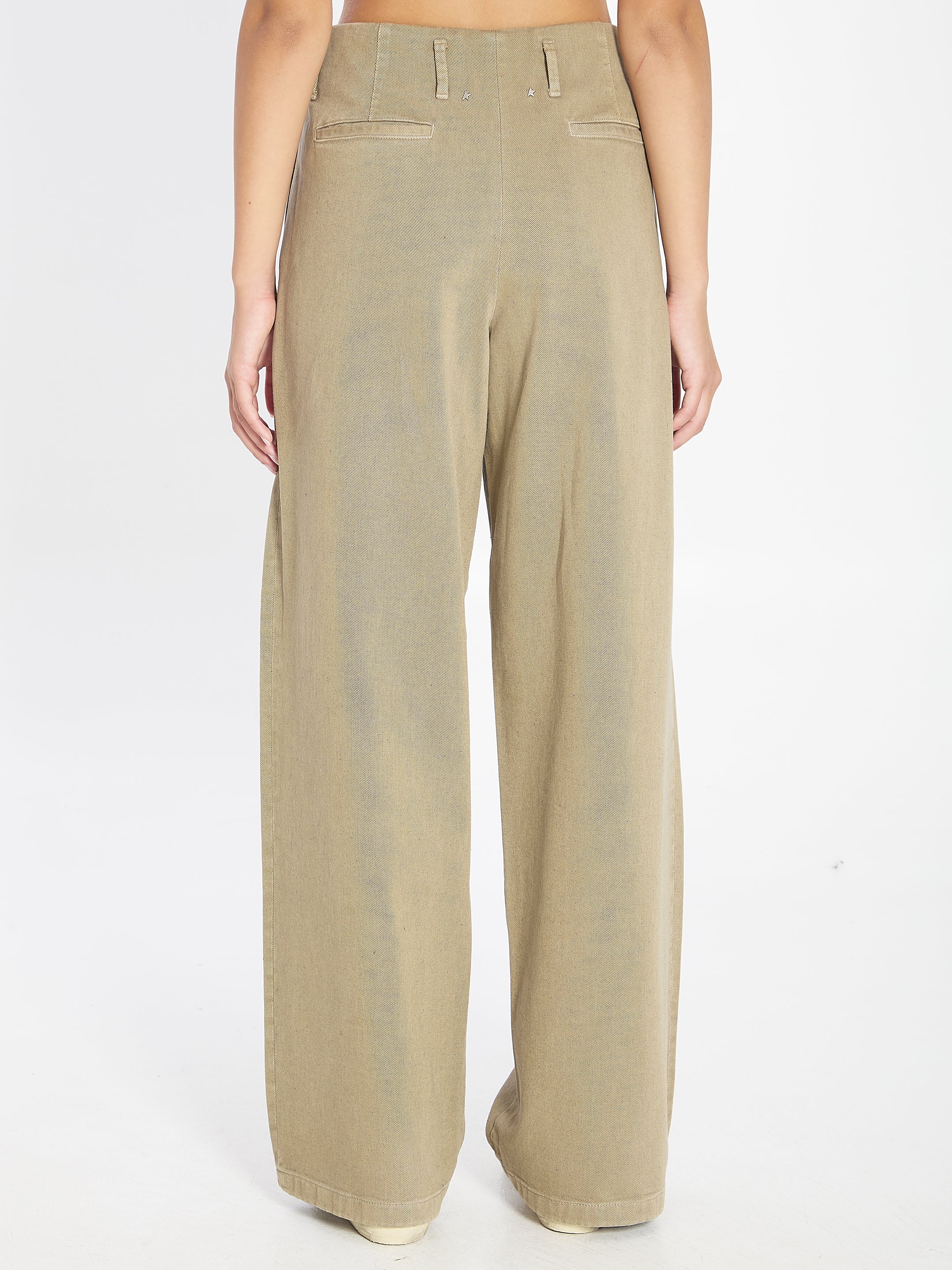 GOLDEN GOOSE Oversized Wide Leg Pants