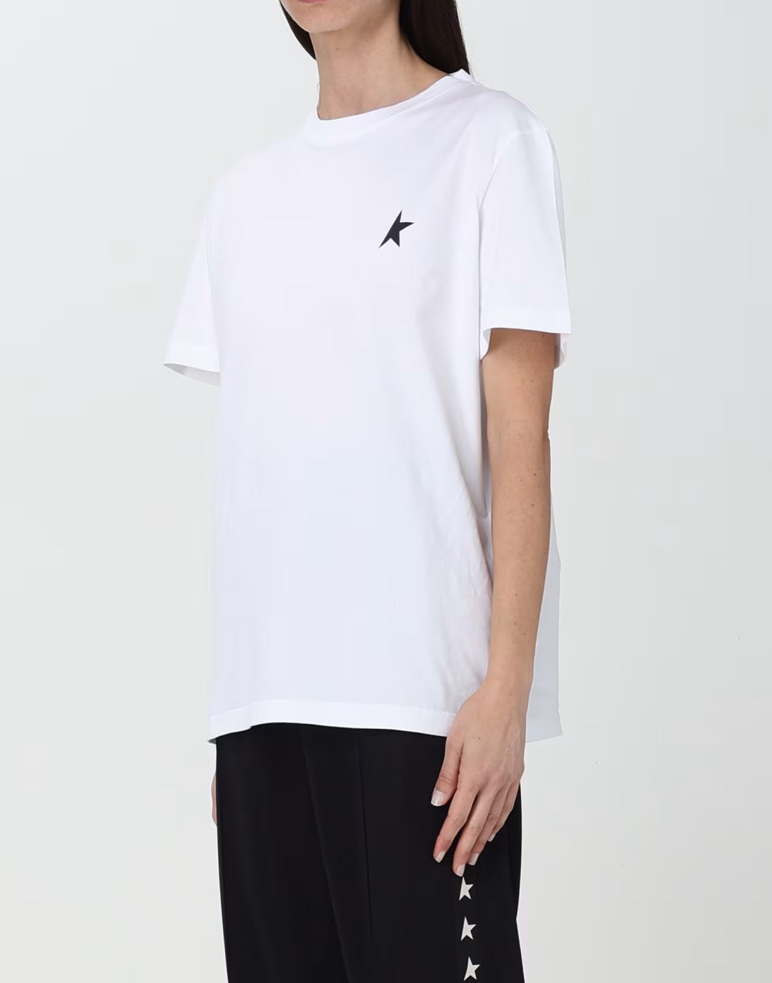 GOLDEN GOOSE Star Logo Tee for Women