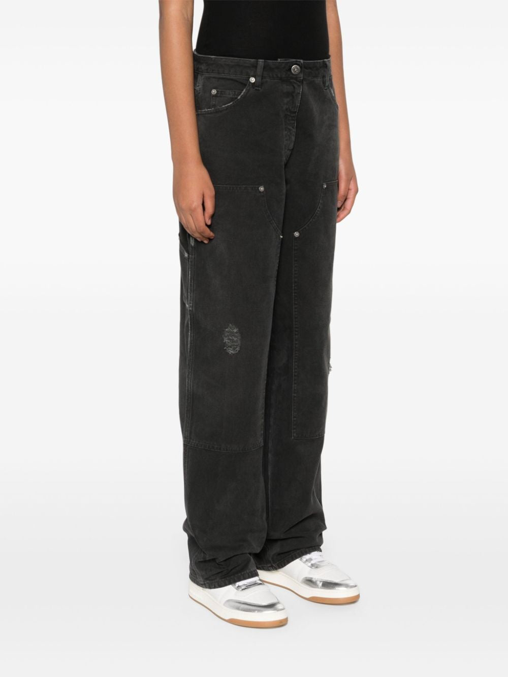GOLDEN GOOSE Wide Trouser Pants for Women - SS25