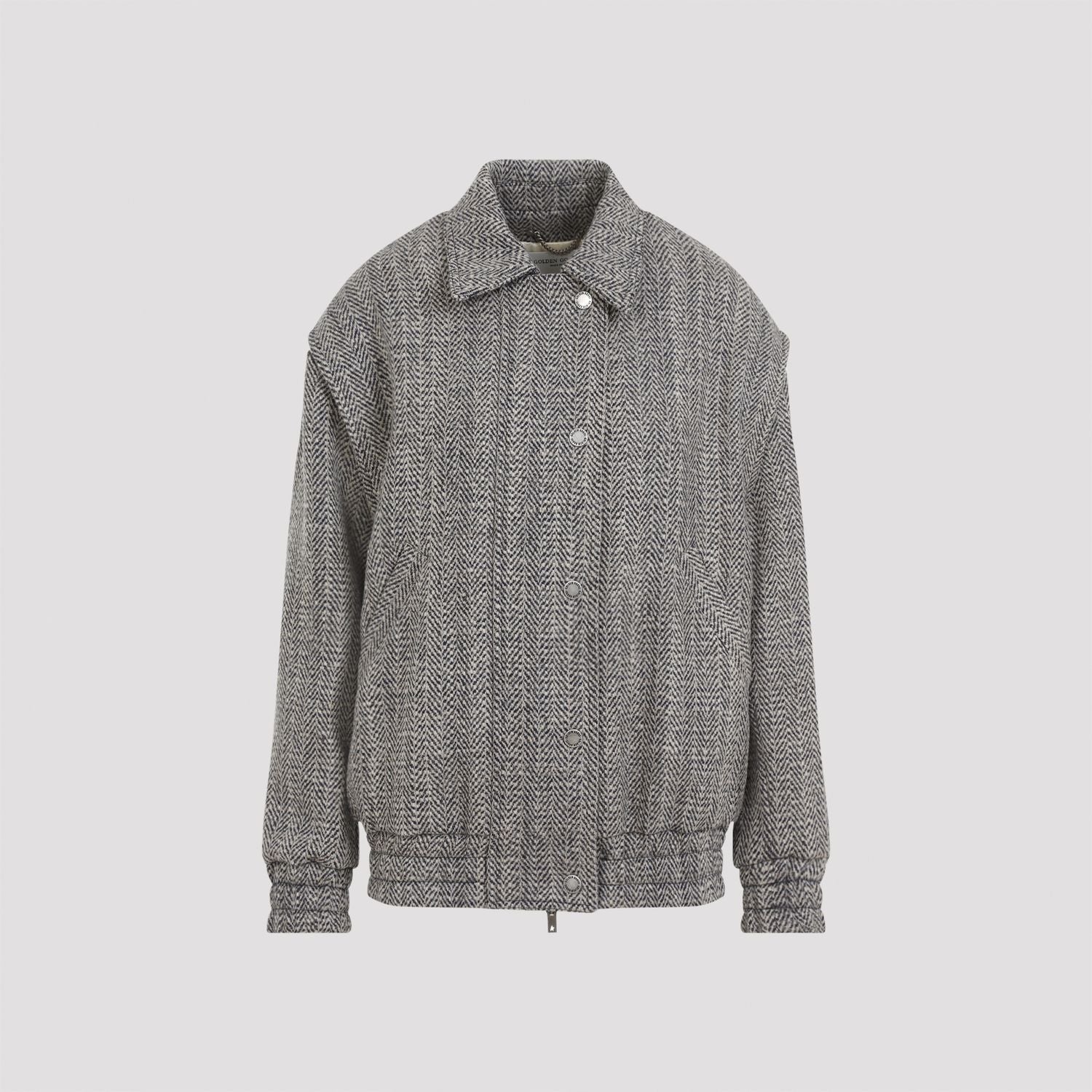 GOLDEN GOOSE Herringbone Bomber Jacket for Women