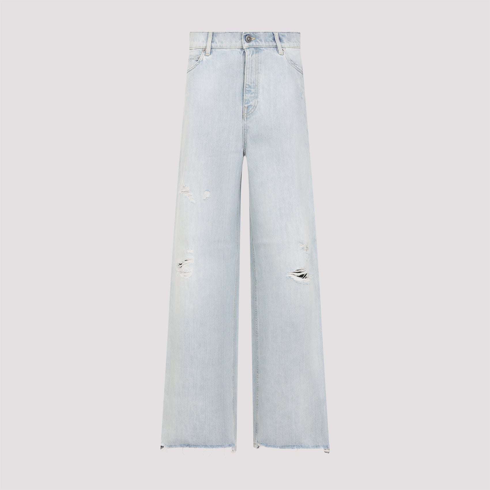 GOLDEN GOOSE Melody Boyfriend Pant - Distressed Denim