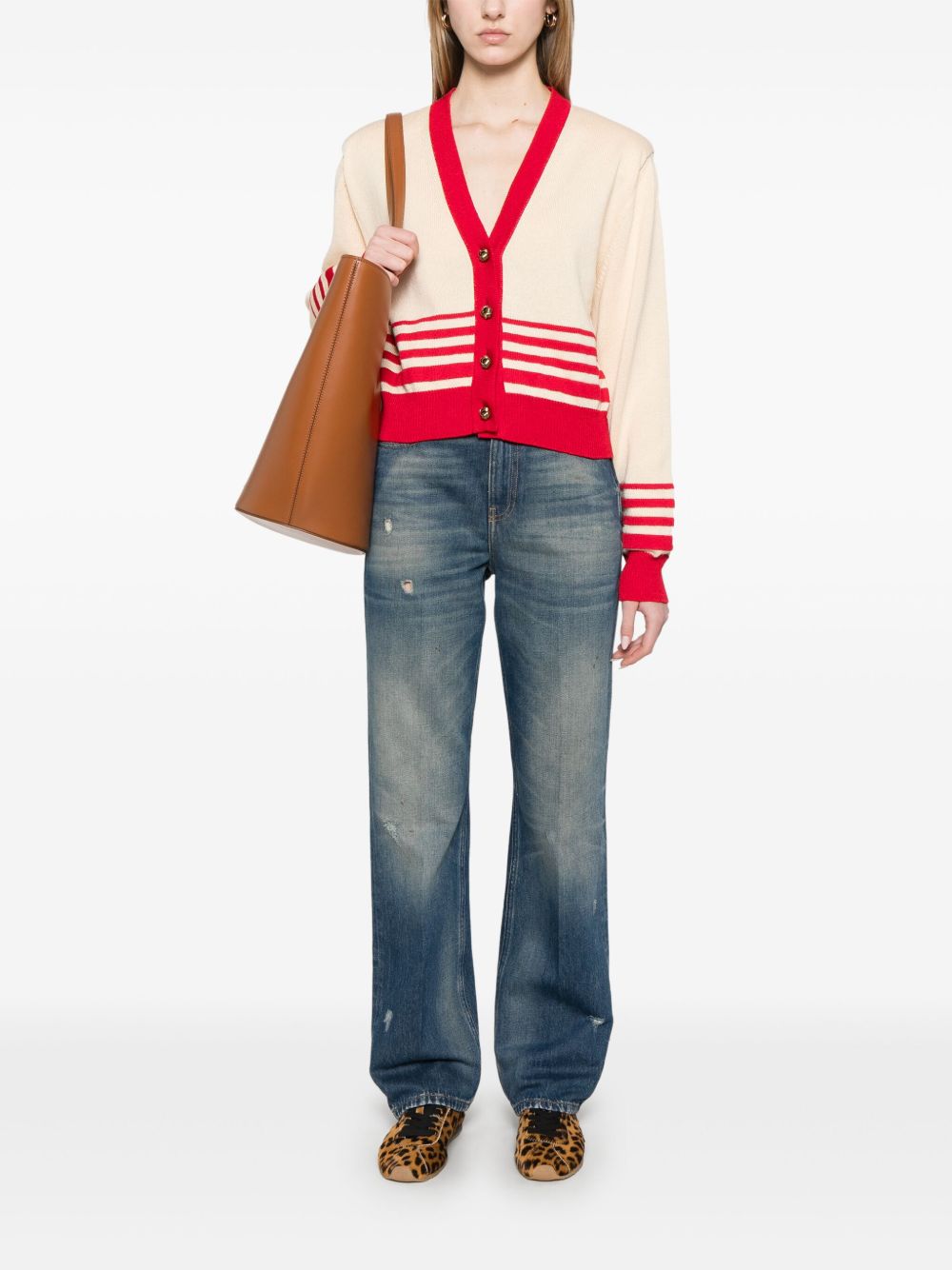 GOLDEN GOOSE Cutting-Edge Denim Cotton Jeans for Women