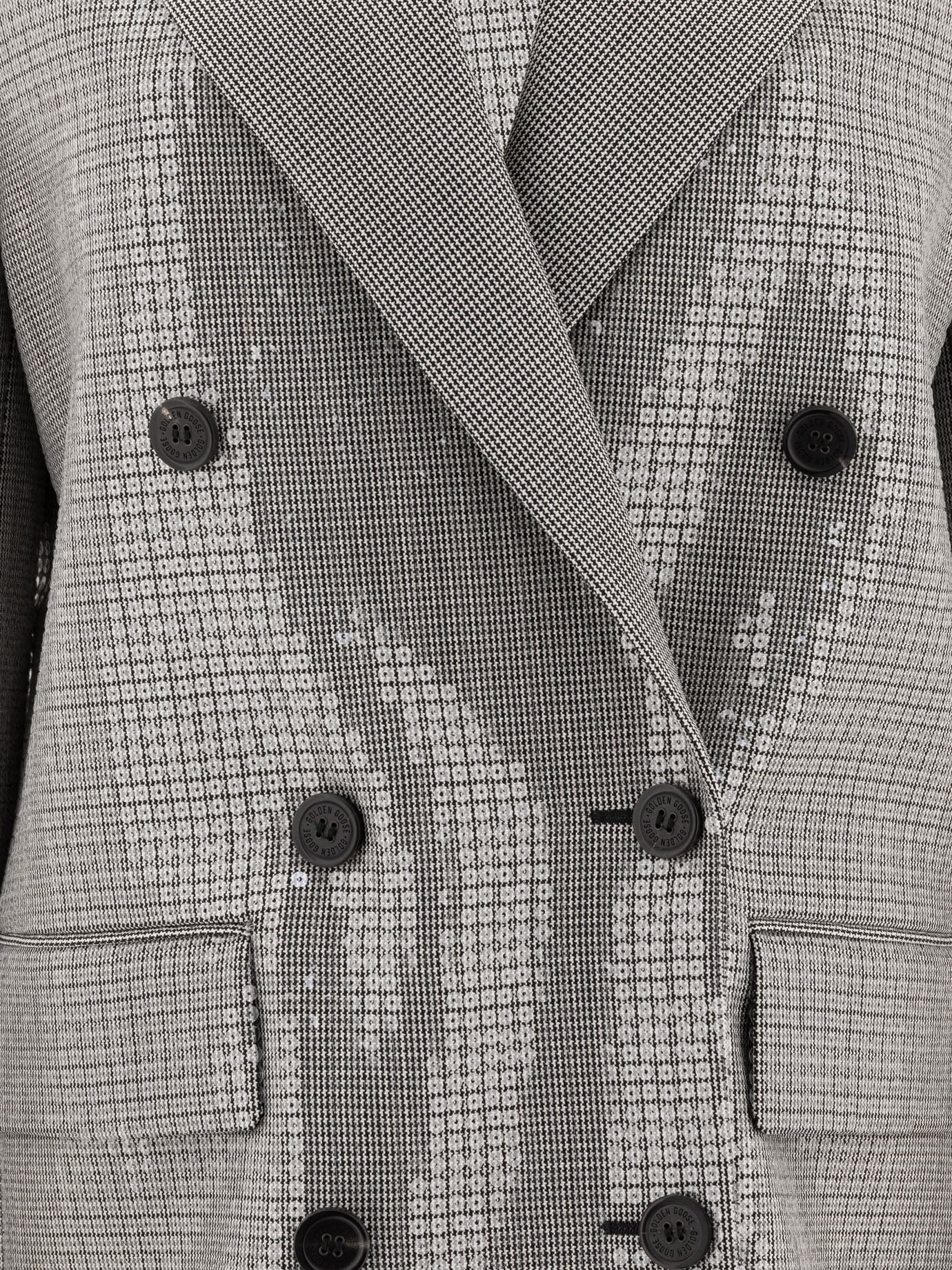 GOLDEN GOOSE Oversized Double-Breasted Boyfriend Jacket