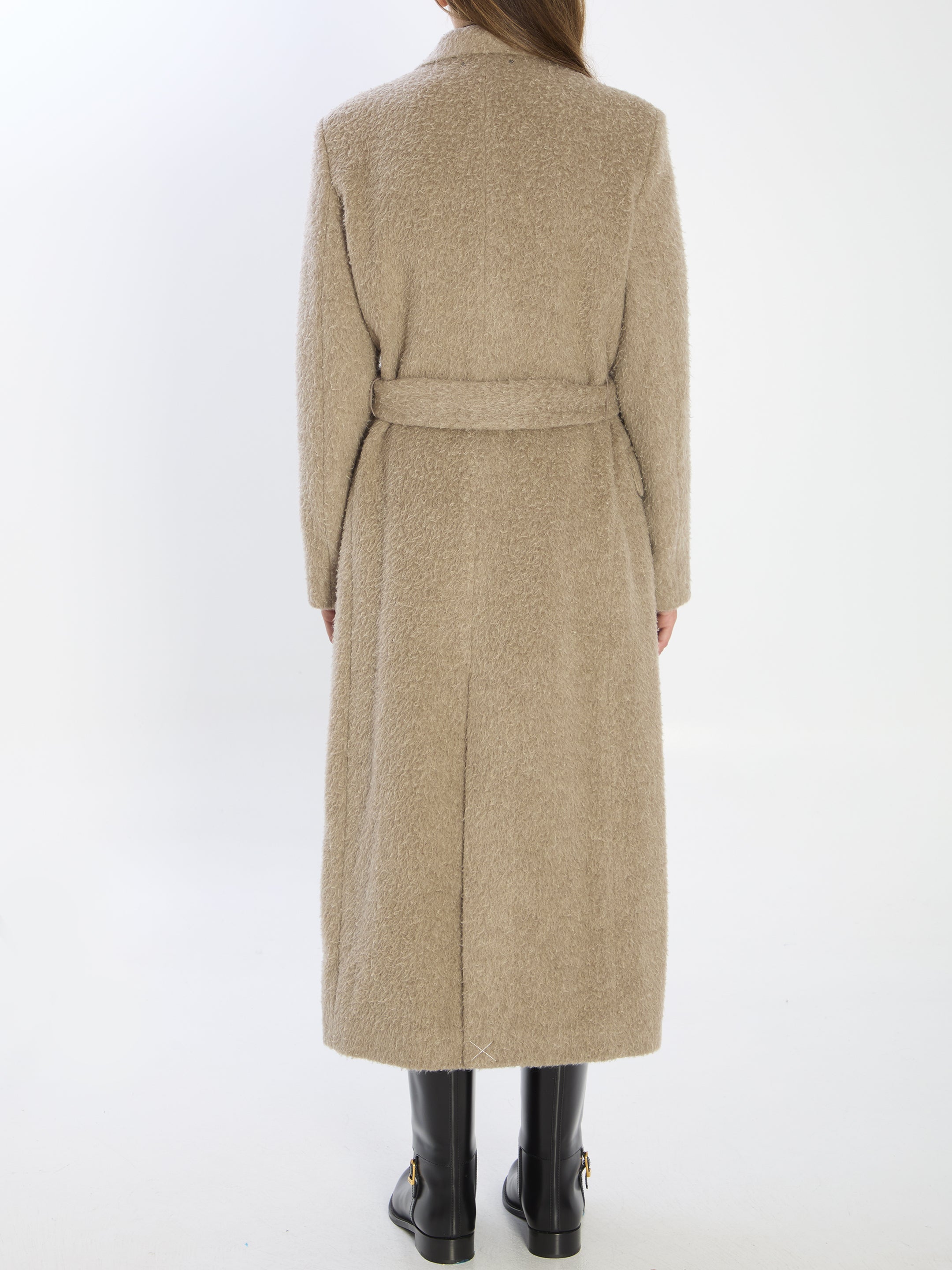 GOLDEN GOOSE Double Breasted Women's Jacket with Detachable Belt