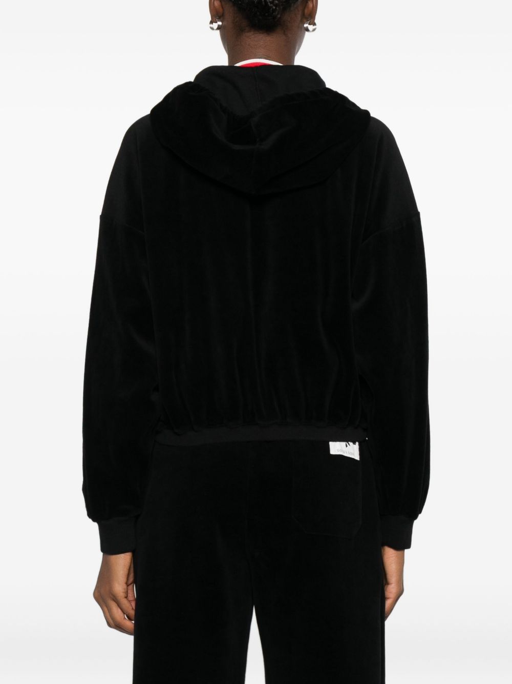 GOLDEN GOOSE Cropped Women's Cotton Hoodie for FW25