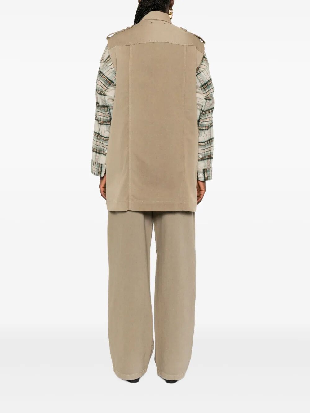 GOLDEN GOOSE Journey Mini Shirt Dress