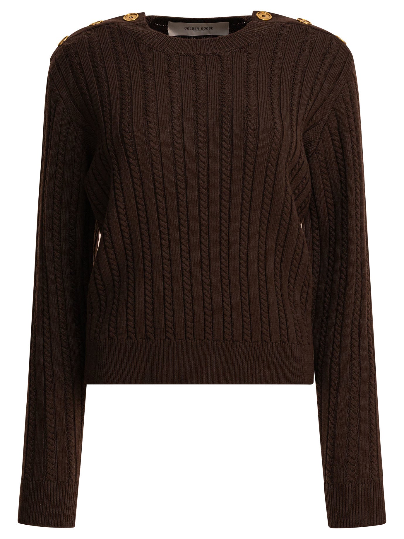 GOLDEN GOOSE Wool Crewneck Sweater for Women