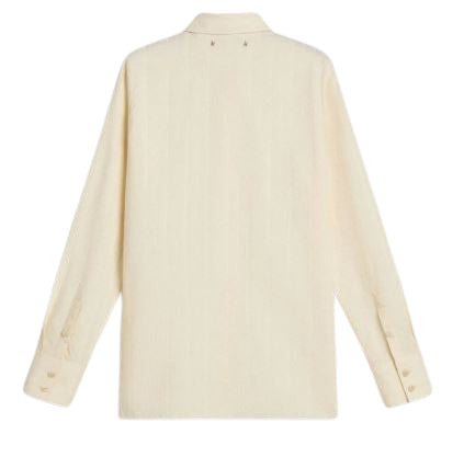 GOLDEN GOOSE Sequin Embellished Cotton Shirt