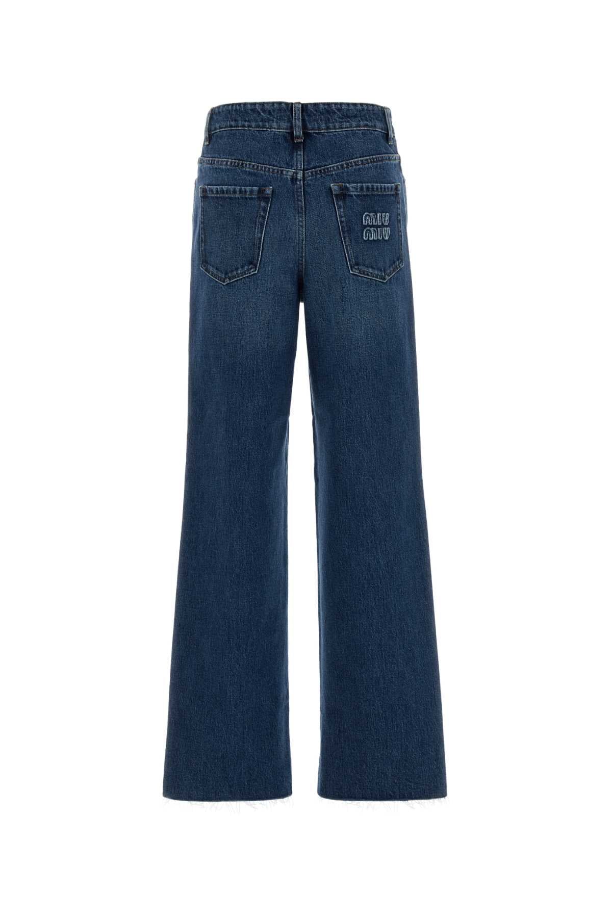 MIU MIU Denim Mini Jeans for Women