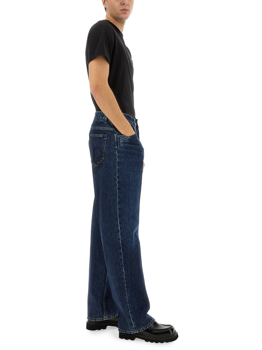 DOLCE & GABBANA Oversized Jeans - Size 50 IT