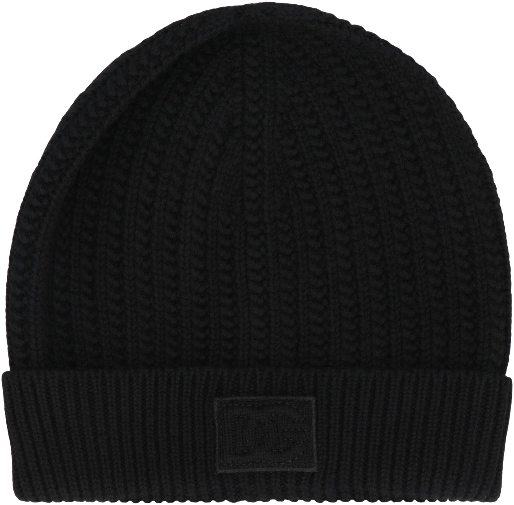 DOLCE & GABBANA Minimalist Knit Wool Beanie