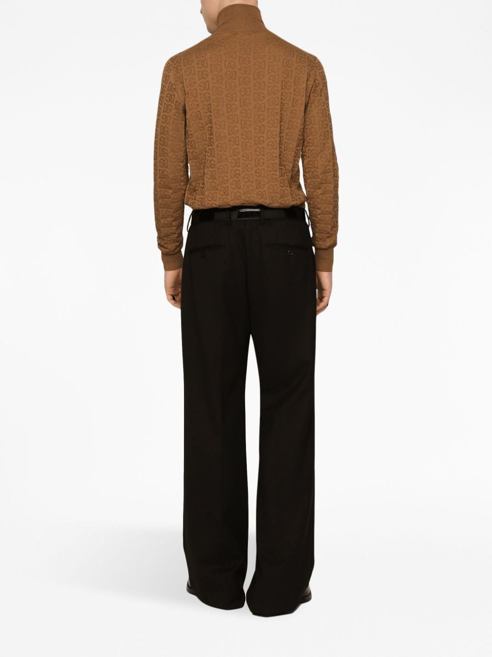 DOLCE & GABBANA Silk Turtleneck Sweater for Men