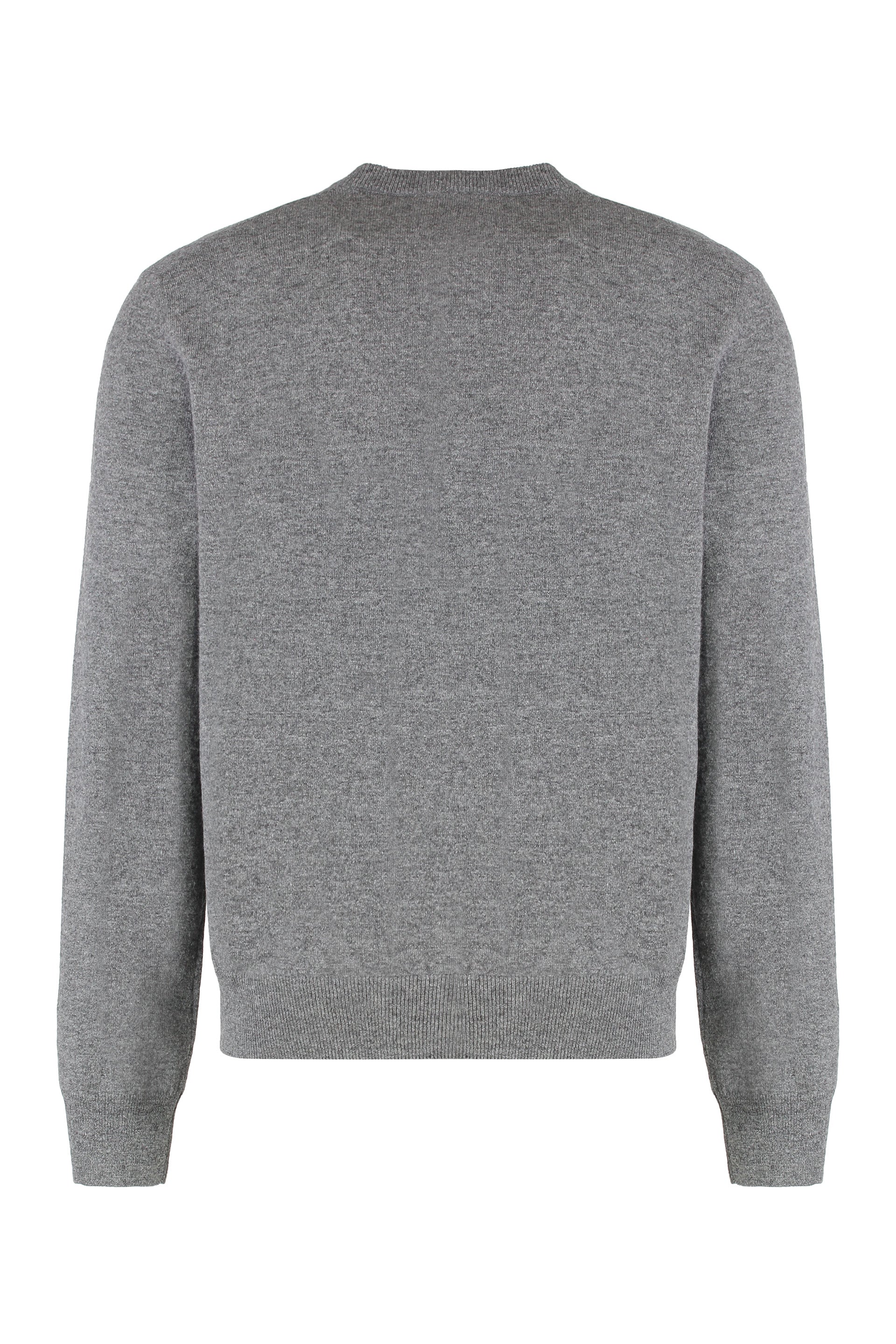 DOLCE & GABBANA Men's Minimalist Virgin Wool Crew-Neck Sweater