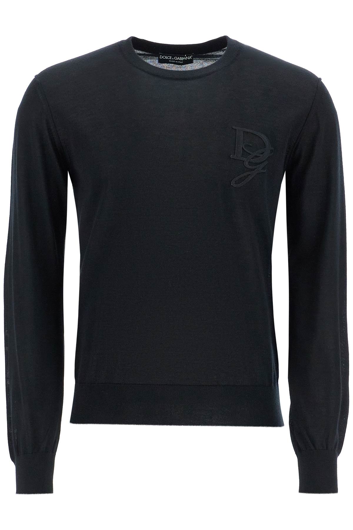 DOLCE & GABBANA Cashmere Sweater with Long Sleeves for Men