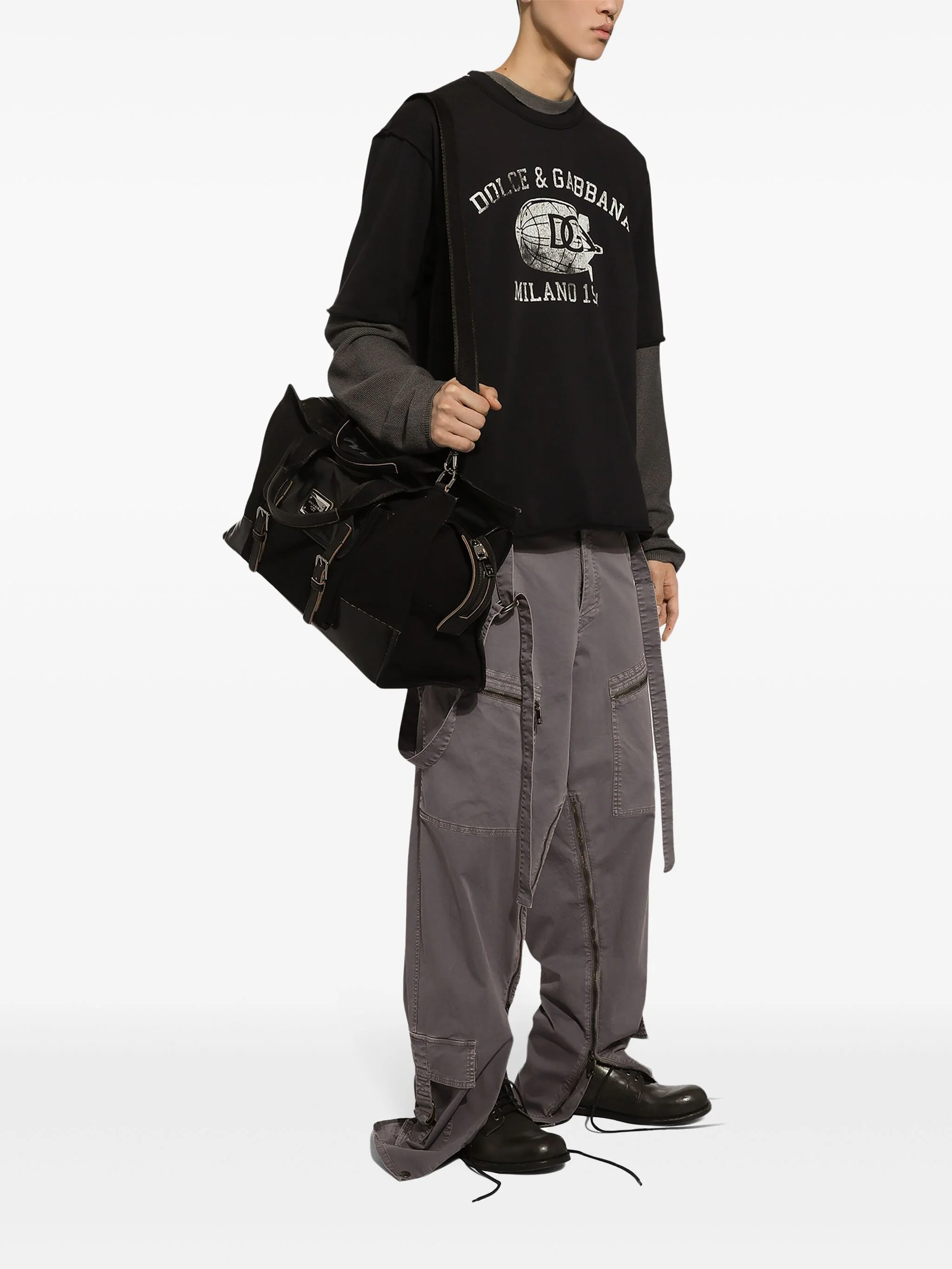 DOLCE & GABBANA Men's Cotton Sweater - Spring/Summer 2025