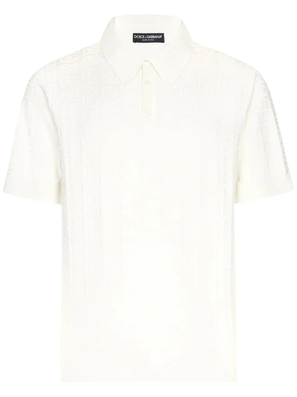 DOLCE & GABBANA Short Sleeve Polo for Men