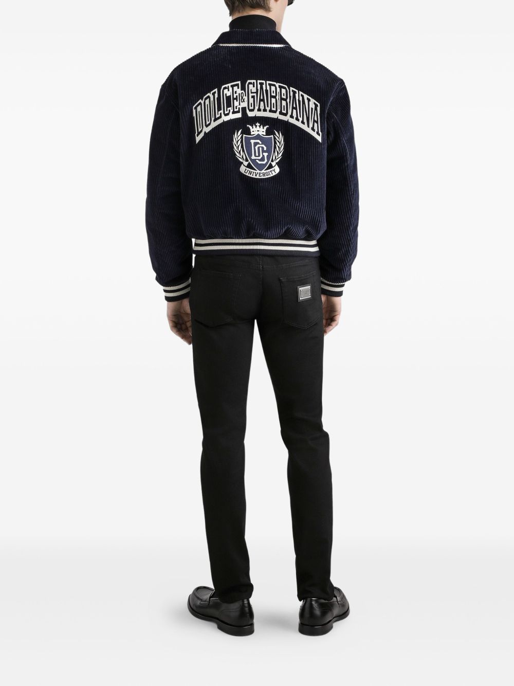 DOLCE & GABBANA Cotton Blend Jeans for Men - FW25 Collection