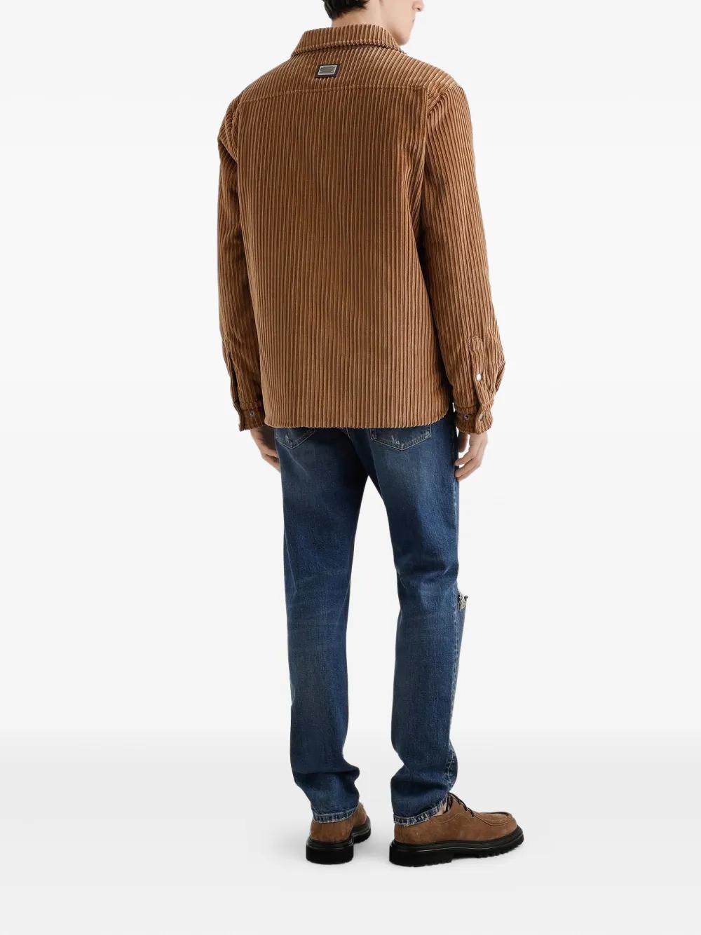 DOLCE & GABBANA Worn-Look Torn-Knee Jeans