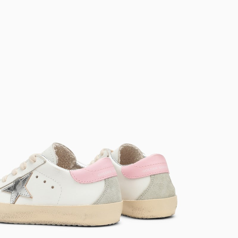 GOLDEN GOOSE KIDS Mini Superstar Leather Sneakers for Girls