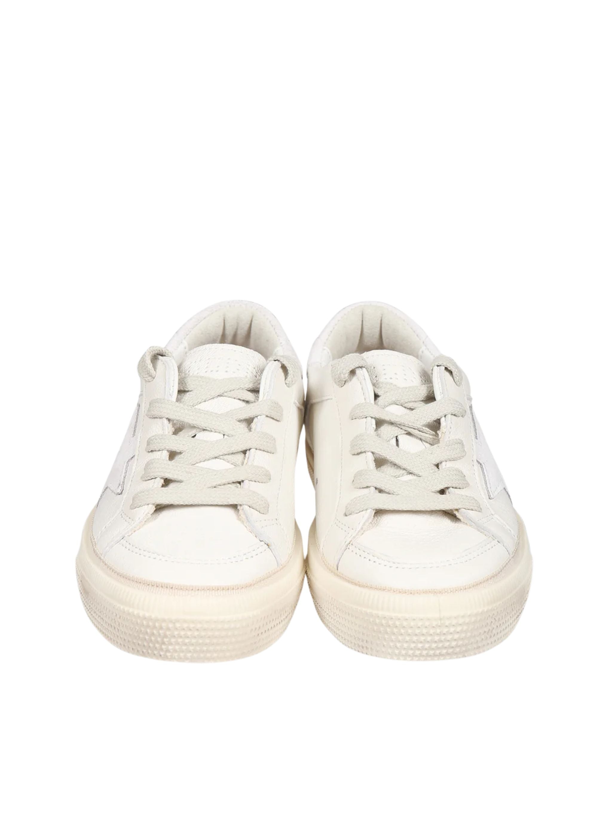 GOLDEN GOOSE KIDS Mini Suede Star and Heel Sneakers for Girls