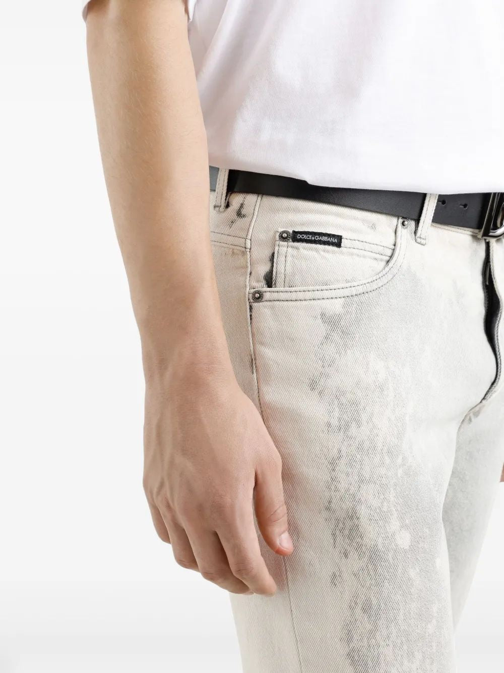 DOLCE & GABBANA Men's Polo Neck Jumper S/S - Perfect for Spring Style