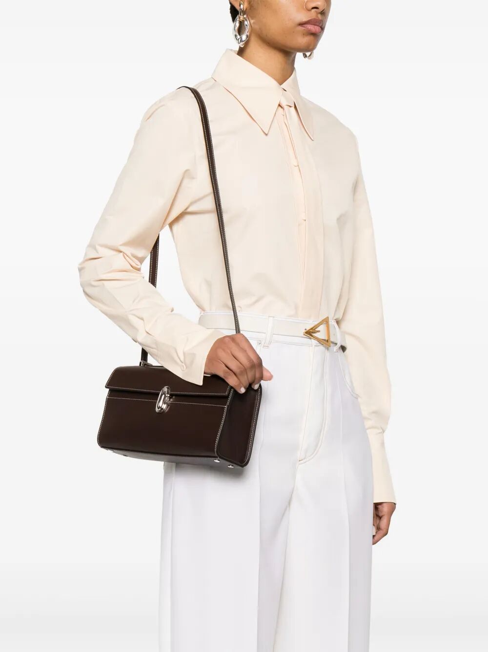 SAVETTE Symmetry 26 Mini Leather Handbag