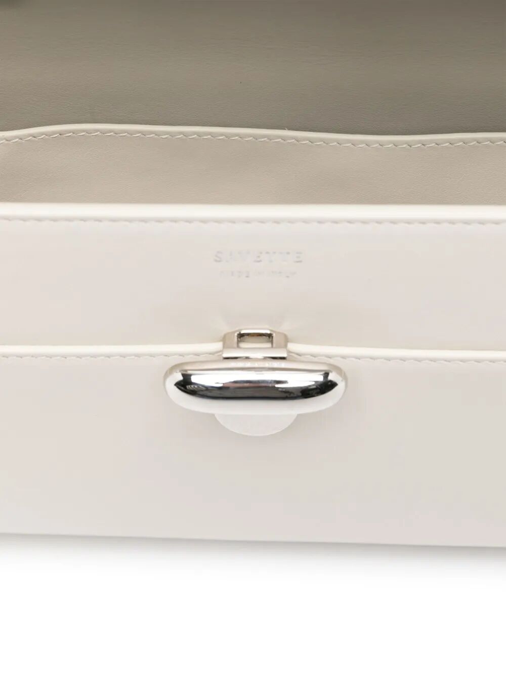 SAVETTE Symmetry Shoulder Bag in Smooth 100% Leather