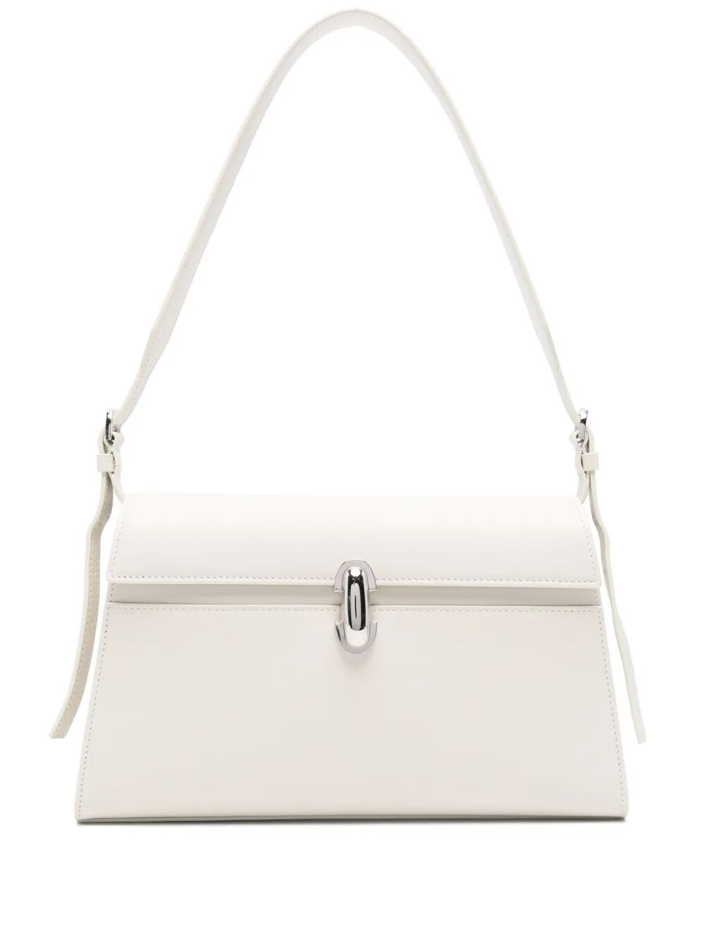 SAVETTE Symmetry Shoulder Bag in Smooth 100% Leather