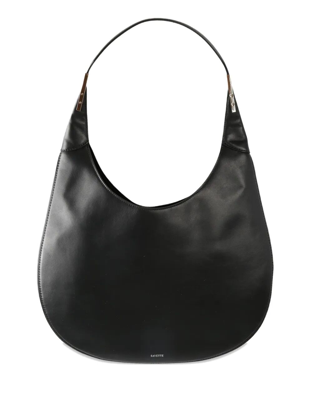 SAVETTE The Florence Mini Hobo Handbag in Smooth 100% Leather