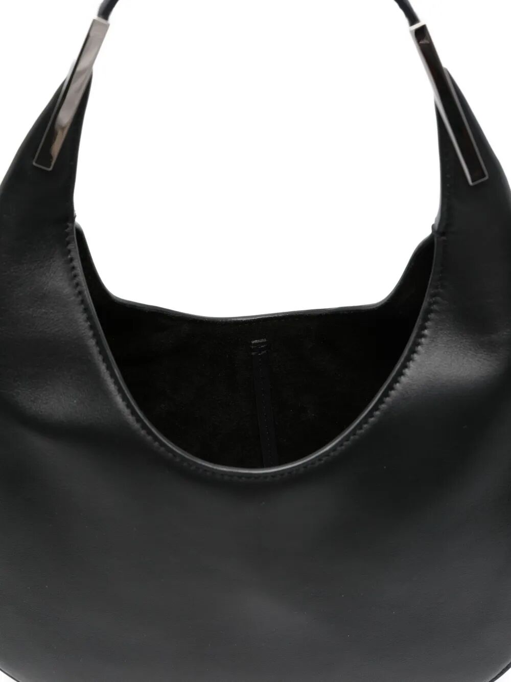 SAVETTE The Mini Florence Hobo Handbag in Smooth 100% Leather