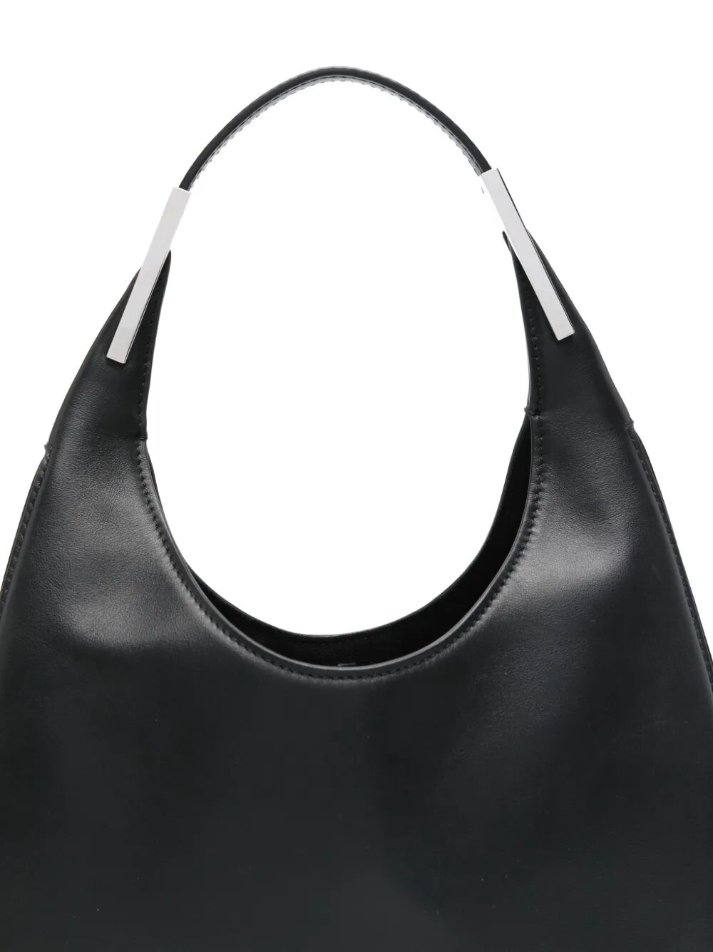 SAVETTE The Mini Florence Hobo Handbag in Smooth 100% Leather
