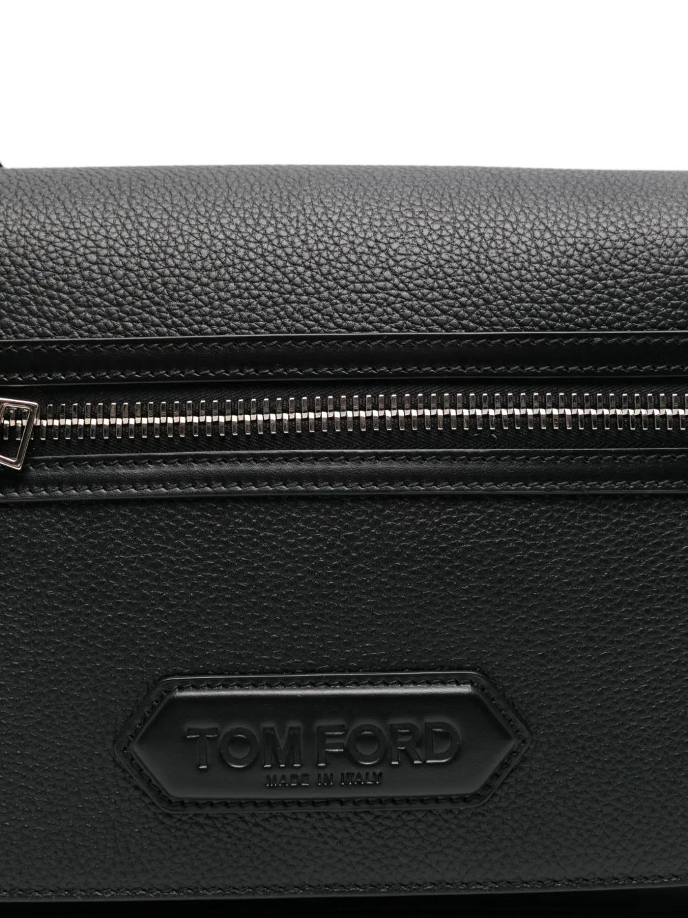 TOM FORD Mini Leather Small Traveller Crossbody Handbag