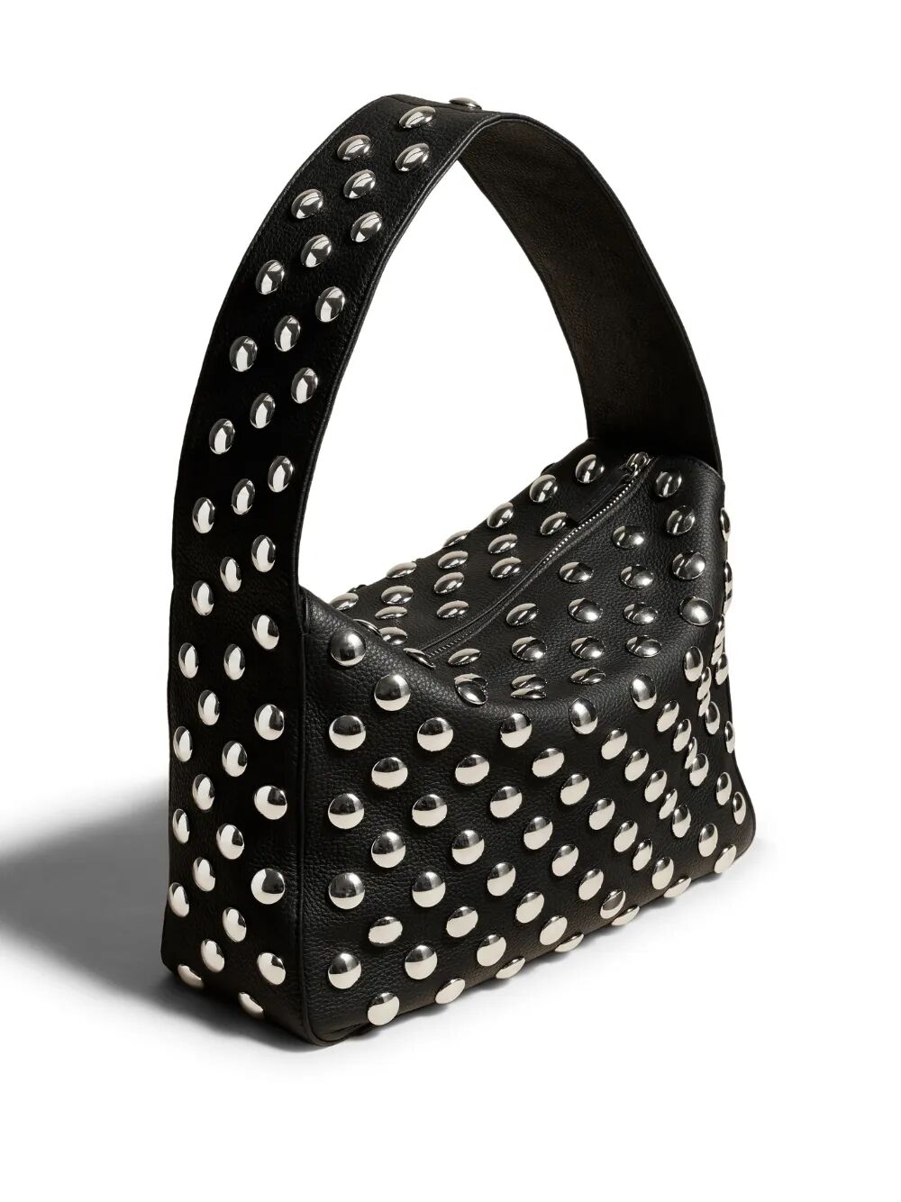 KHAITE Mini Shoulder Handbag with Silver Studs