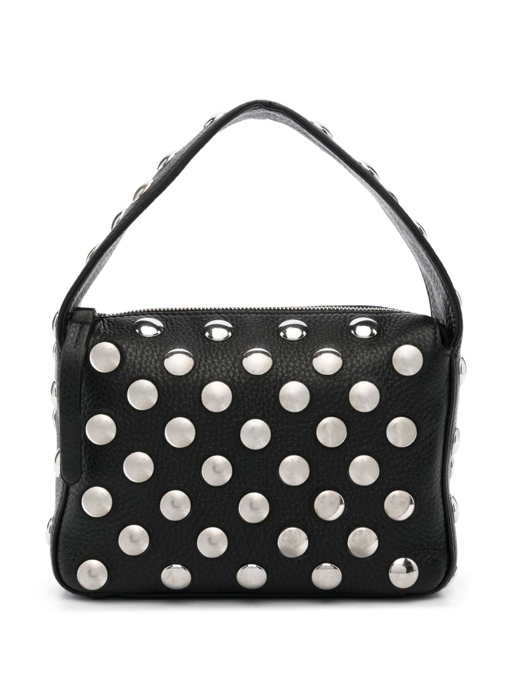 KHAITE Mini Leather Handbag with Stud Embellishments