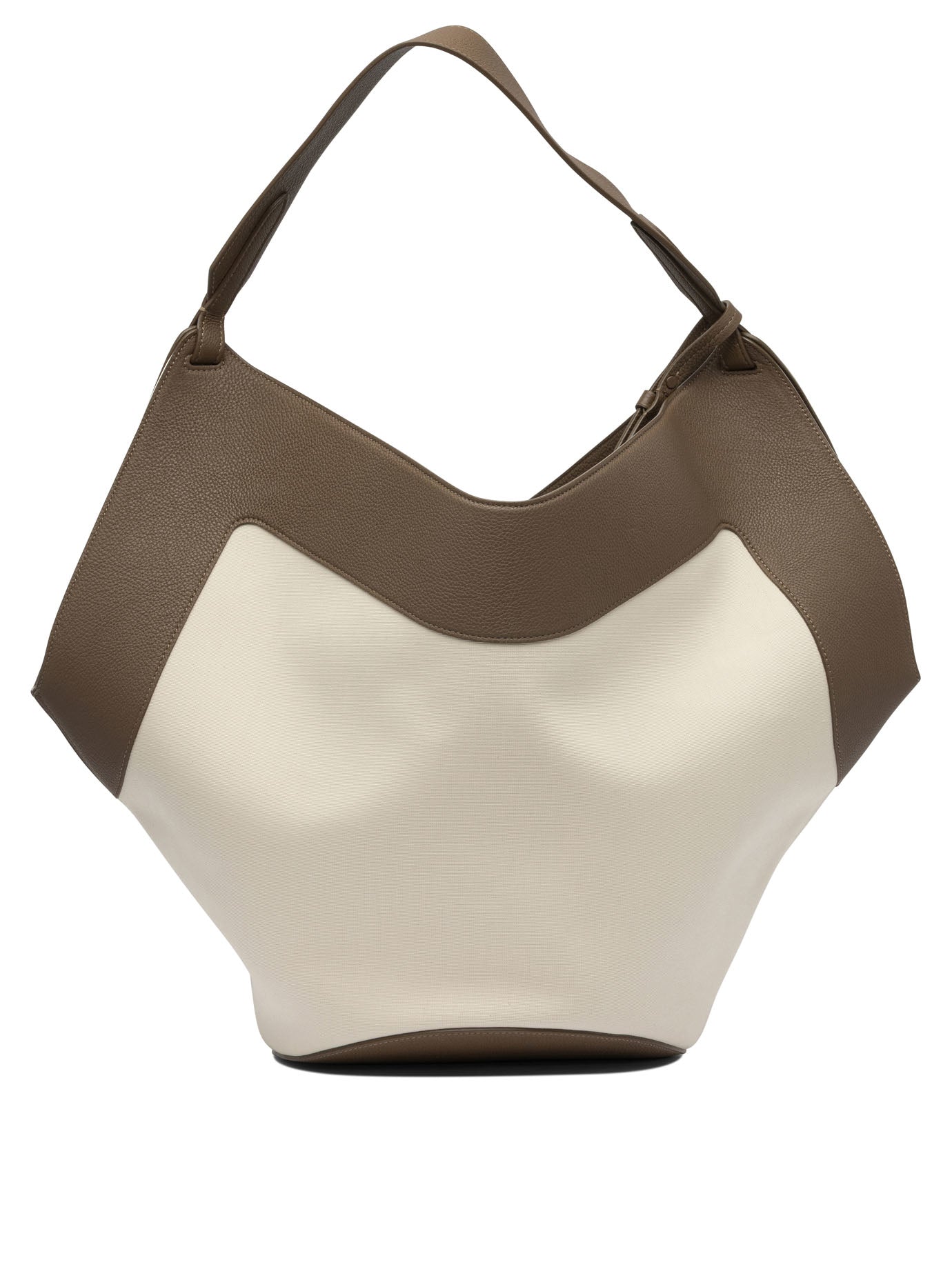 KHAITE Leather Shoulder Handbag 40X56X22 CM