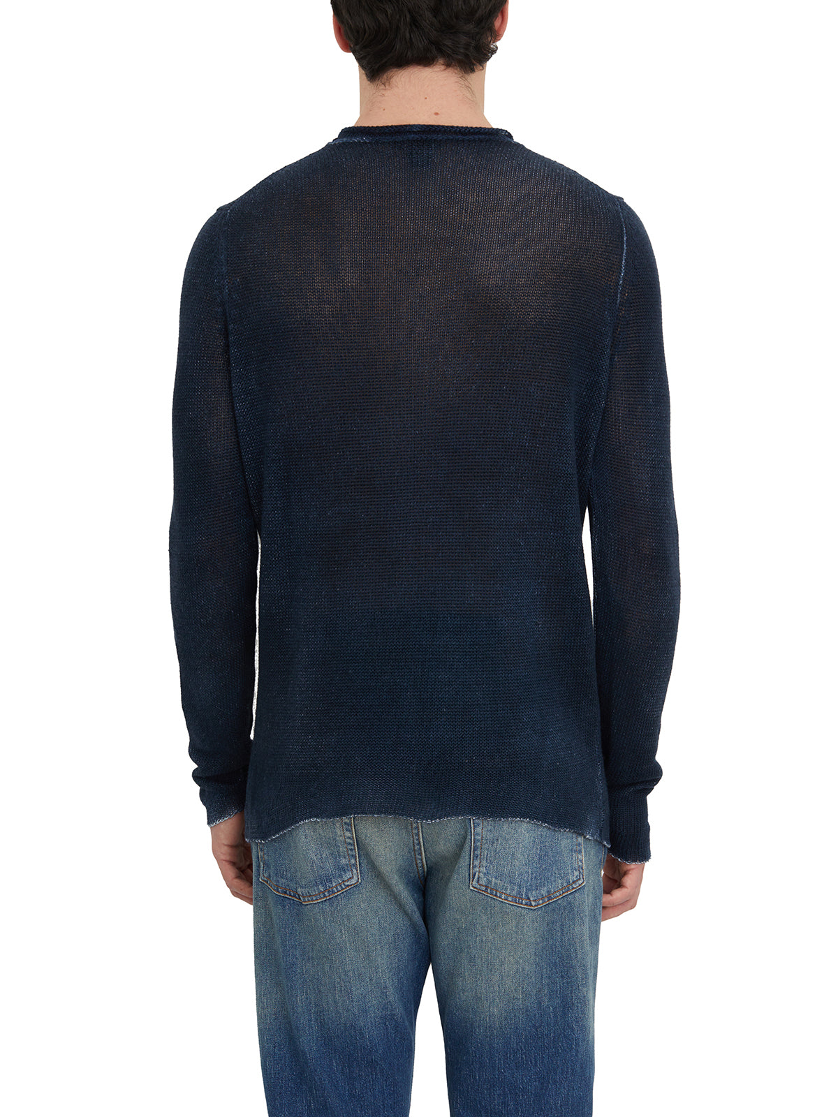 AVANT TOI Men's Lightweight Crew Neck Sweater - Size M