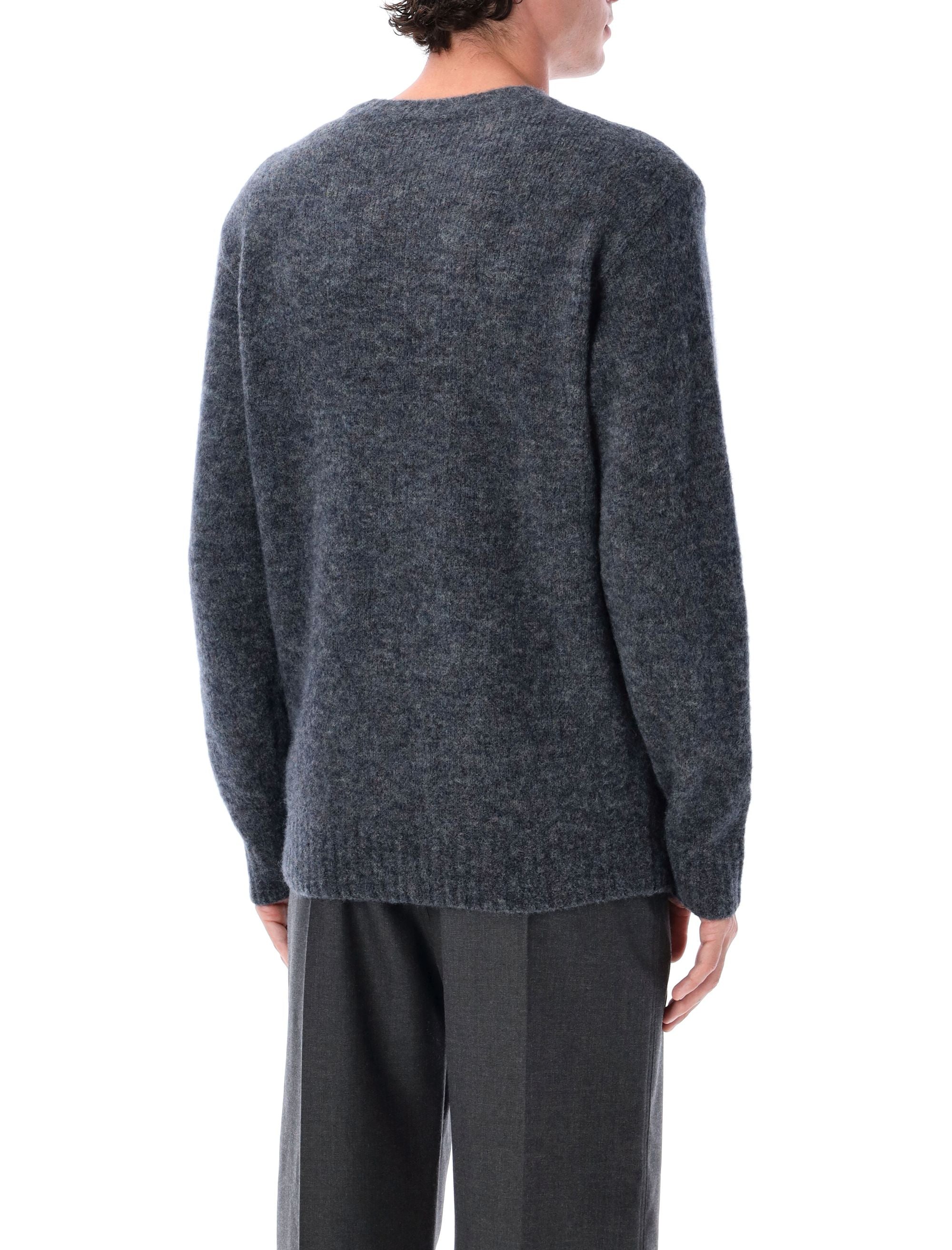 A.P.C. Men's Lucas Alpaca Blend Crew Neck Sweater - Size L