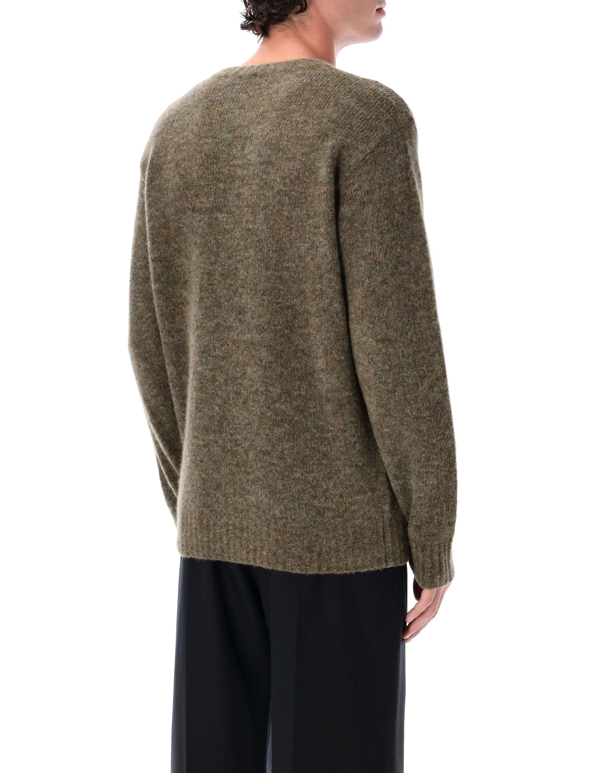 A.P.C. Lucas Alpaca Blend Crew Neck Sweater - Size L