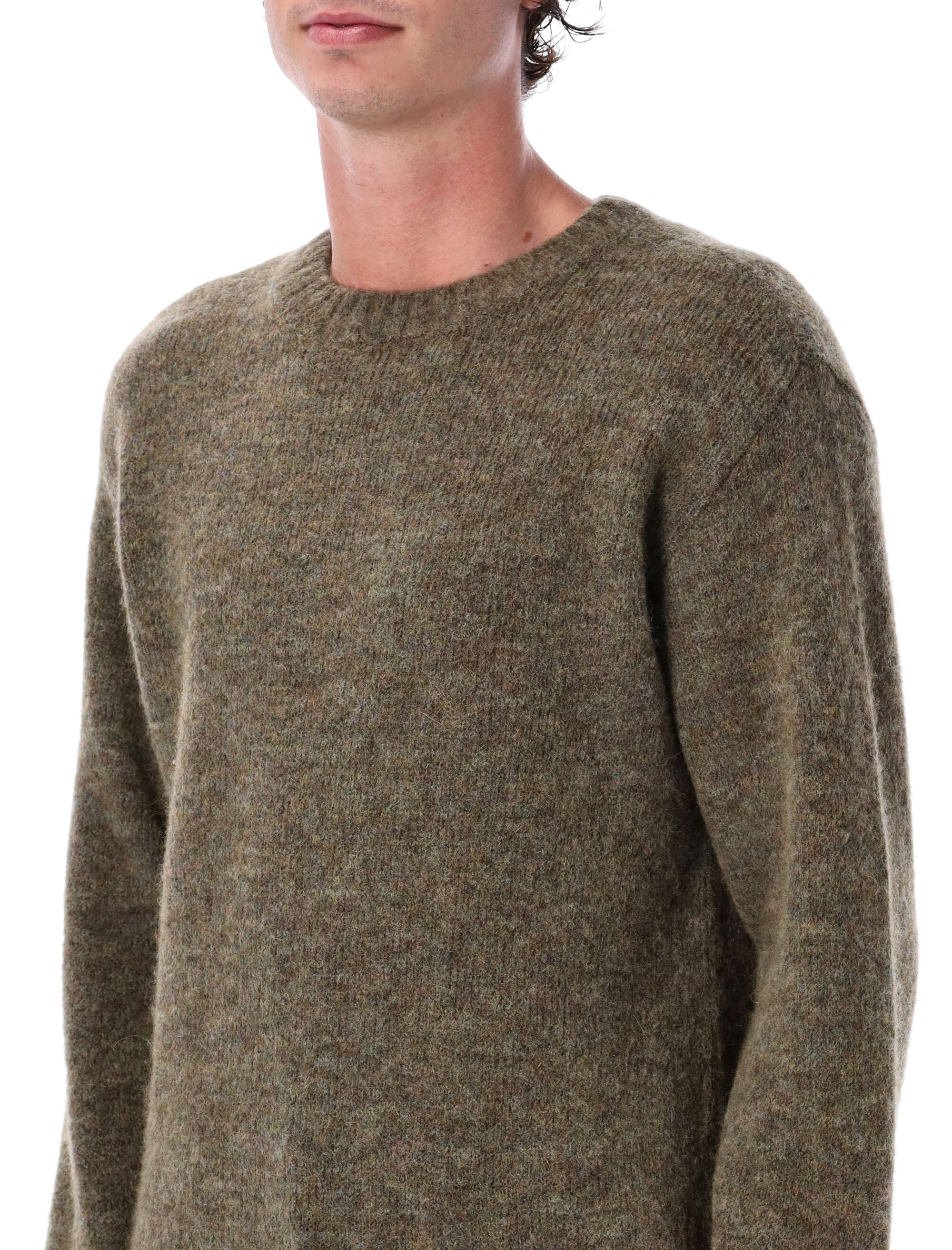 A.P.C. Lucas Alpaca Blend Crew Neck Sweater - Size L